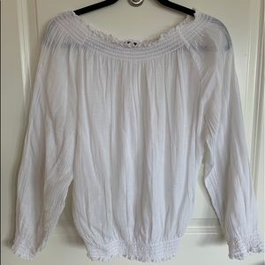 Venus Boho Off The Shoulder Long Sleeve Top